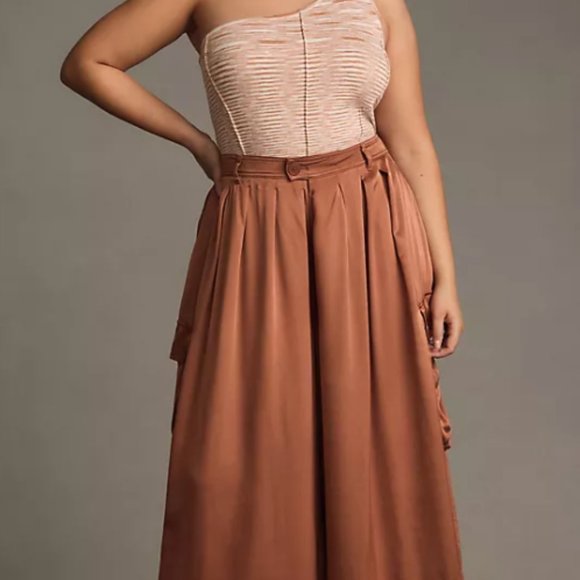 By Anthropologie One-Shoulder Sweater Top Size 1x - Picture 5 of 8